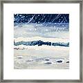 The Wind In The Willows Snowy Scene Framed Print