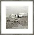 The Wright Brothers' First Powered Framed Print