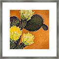The Yellow Prickly Framed Print