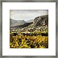 There Is Some Great Scenery To Be Found Framed Print