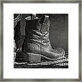 These Boots Framed Print