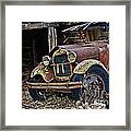 They Rode In Trucks Framed Print