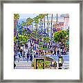 Third Street - Santa Monica Framed Print