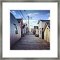 This Is One Of Those Boat Houses For Framed Print