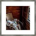 Wheelchair With A View Framed Print