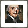 Thomas Jefferson Framed Print