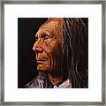 Three Eagles Nez Perce Warrior Framed Print