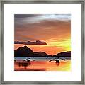 Three Fishermen Framed Print