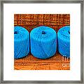 Three Skeins Of Knitting Yarn Framed Print