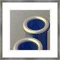 Three Tubes Framed Print