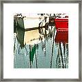 Tiffany Sailed From San Francisco To Moss Landing Framed Print