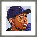 Tiger Woods Framed Print