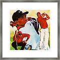 Tiger Woods Framed Print