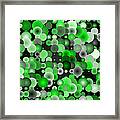Tiles.green.2.1 Framed Print