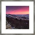 Timberline Sunset Framed Print