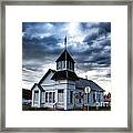 Tincup Town Hall Framed Print