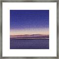 Tiwlight On The Central Plains Ii Framed Print