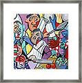 To Many Cooks In The Kitchen Framed Print