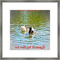 Together Framed Print