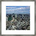 Tokyo Skyline Framed Print