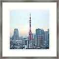 Tokyo Tower Framed Print