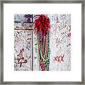Tomb Of Marie Laveau New Orleans Framed Print