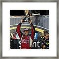 Tony Stewart Cup Champ 3 Framed Print