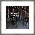 Tool Shed Framed Print