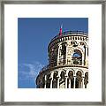 Top Of The Leaning Tower Of Pisa Framed Print