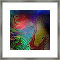 Topology Of Decalcomania Framed Print Topology Of Decalcomania Framed Print