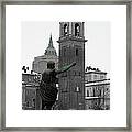 Torino Statue Framed Print