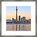 Toronto City View Framed Print