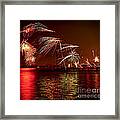 Toronto Fireworks 2 Framed Print