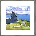 Torrey Pines Golf Course North Course Hole #6 Framed Print