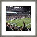 Touchdown Patriots Nation Framed Print