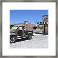 Tow Truck On Route 66 Framed Print