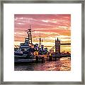 Tower Bridge, London, England Framed Print