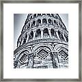 Tower Of Pisa Framed Print