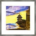 Tower Reflection Framed Print