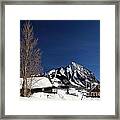 Towering Above Crested Butte Framed Print