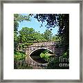 Town Creek Aqueduct Maryland Framed Print
