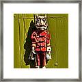 Traditional Puppet In Prague Framed Print