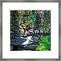 Trail To Broke-off Framed Print