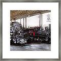 Train - Engine - 1218 - End Of The Line Framed Print
