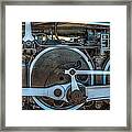 Train Wheels Framed Print