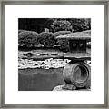 Tranquil Garden Framed Print