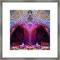 Tree Temple Framed Print