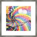 Trey Anastasio Rainbow Framed Print