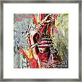 Tribal Dancer 5 Framed Print