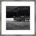 Trillium Dock Framed Print